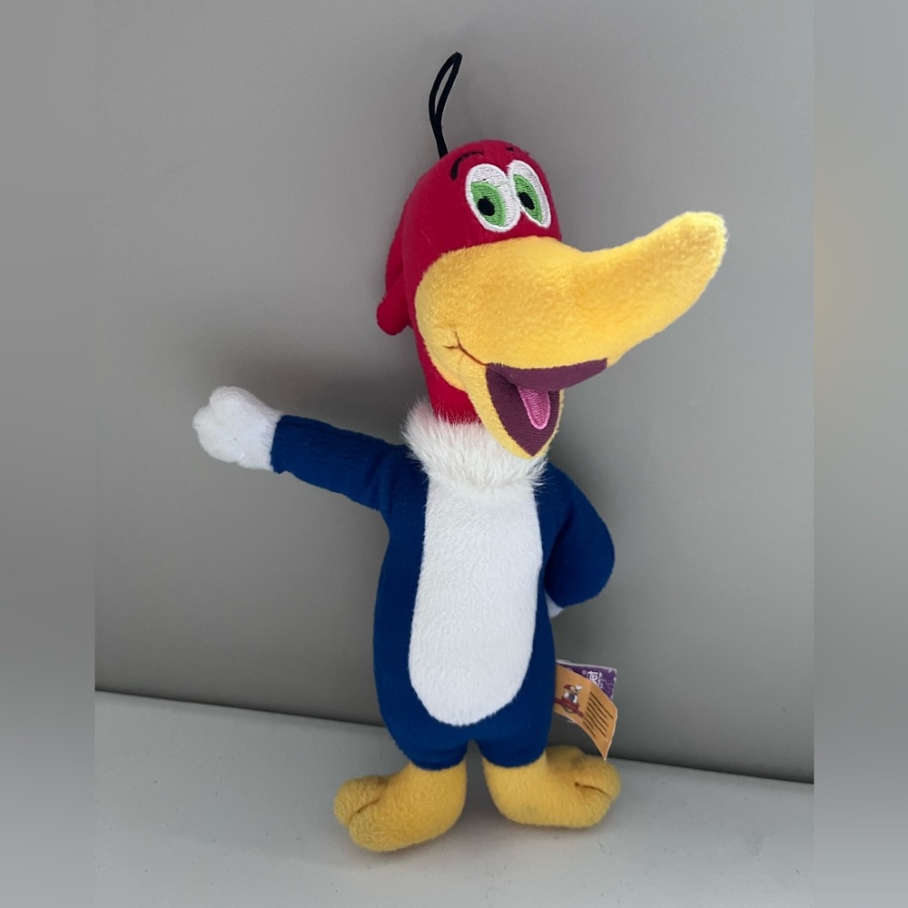 Vintage Multipet Woody Woodpecker Laughing Plush (works!)